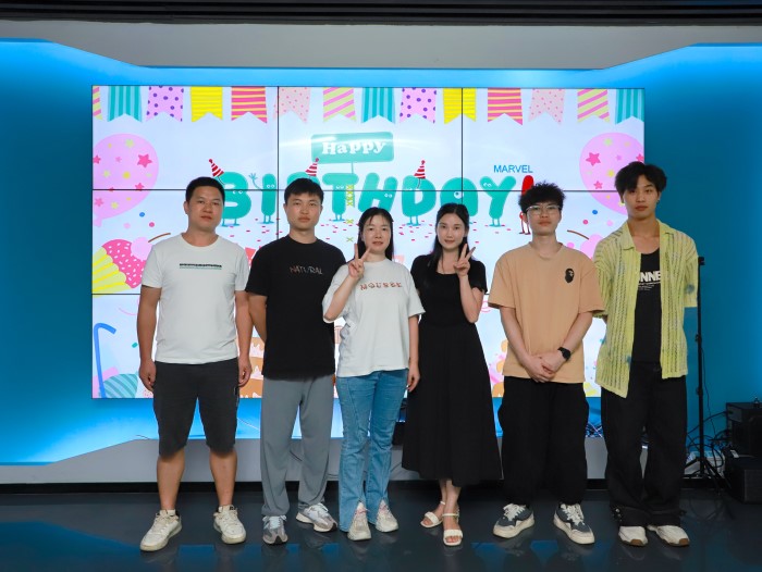 温馨一“夏”，共悦生辰 | 玛威尔显控6月员工生日会！